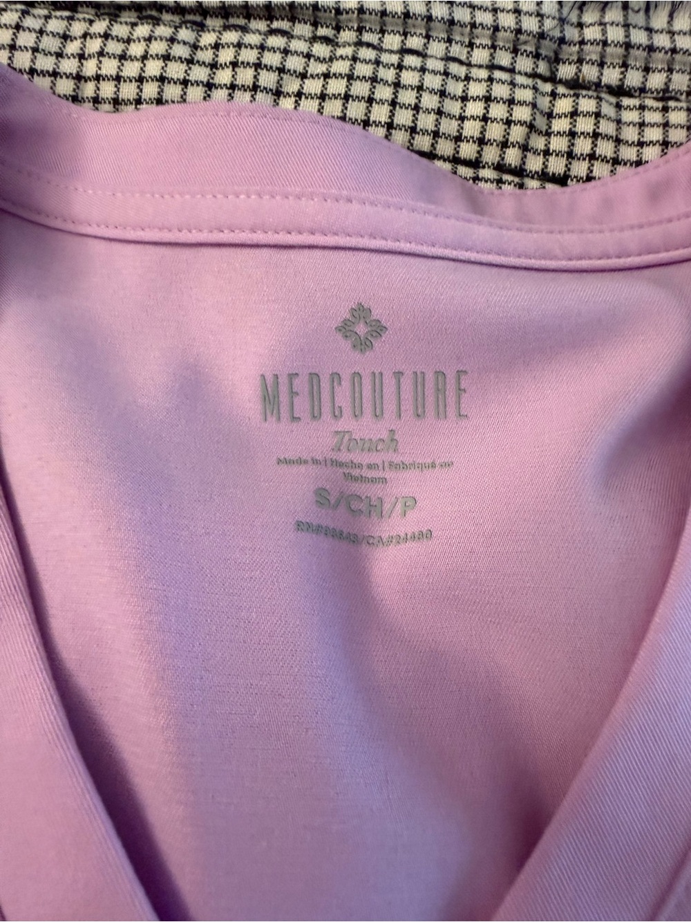 Med Couture Lavender V-Neck Sweater - Women's